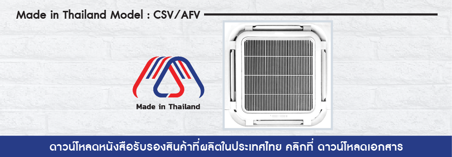 Made in thailand CSV-01